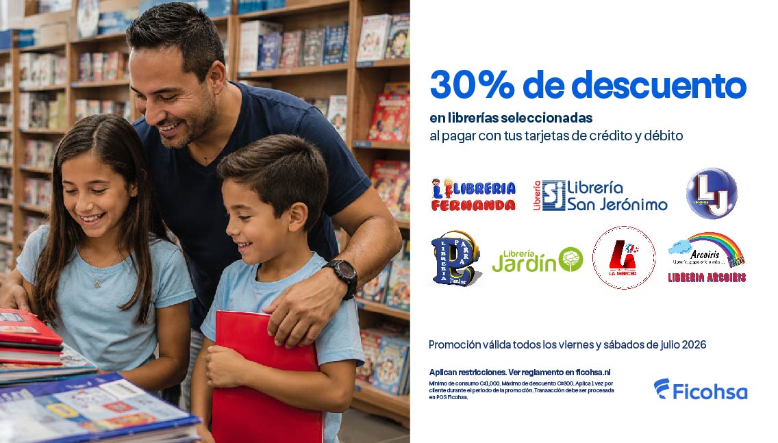 30% de descuento en librerías seleccionadas
