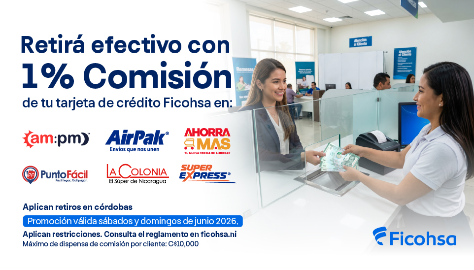 Retirá efectivo con solo 1% de comisión