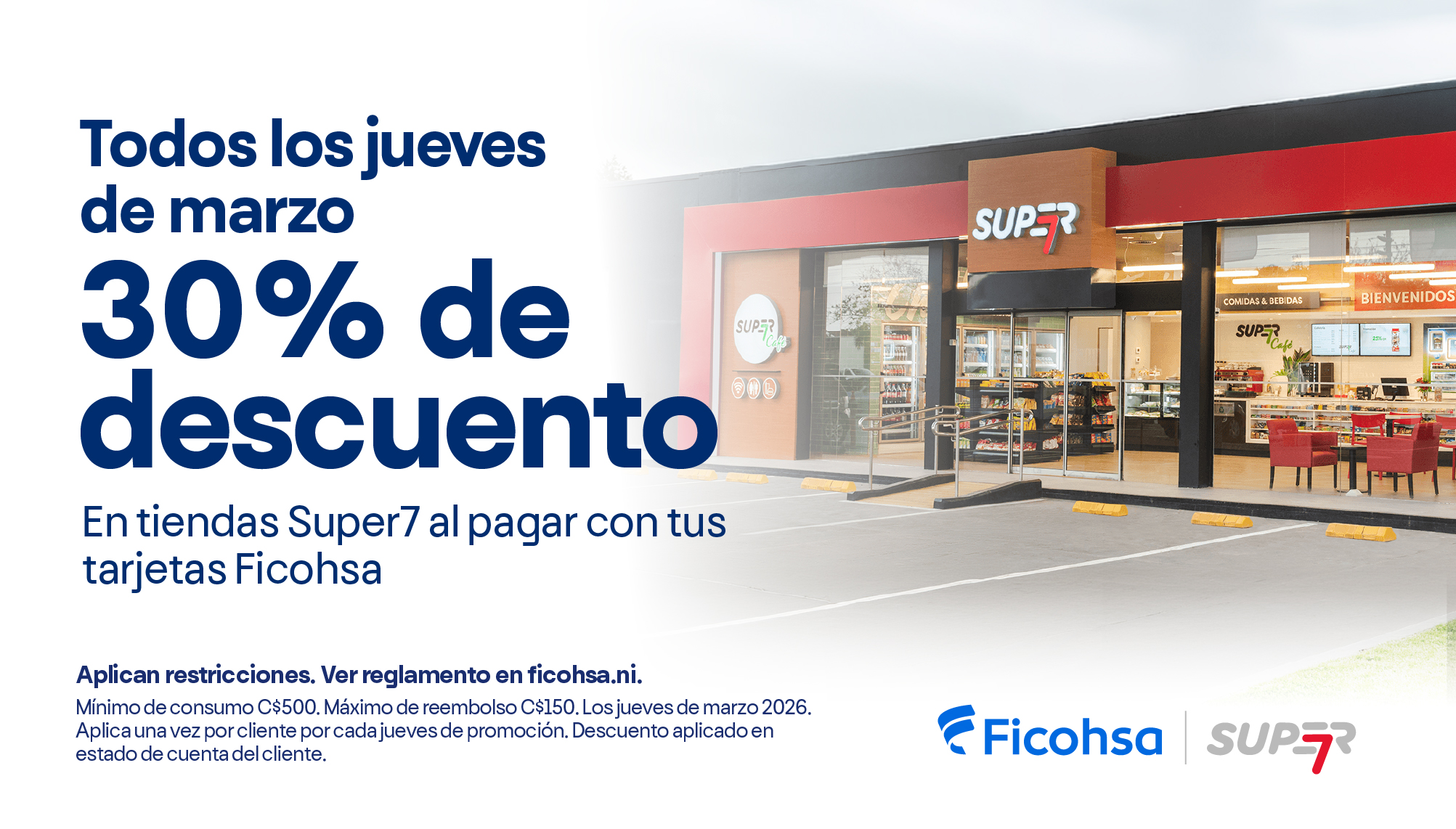 30% de descuento en Super7 todos los jueves 