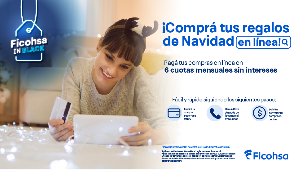 6 cuotas sin intereses en compras en línea