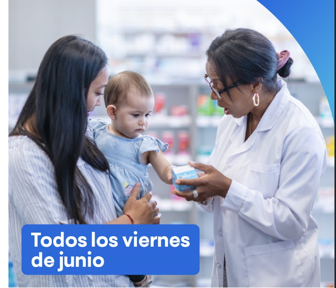 20% de descuento en farmacias - viernes de junio 2025