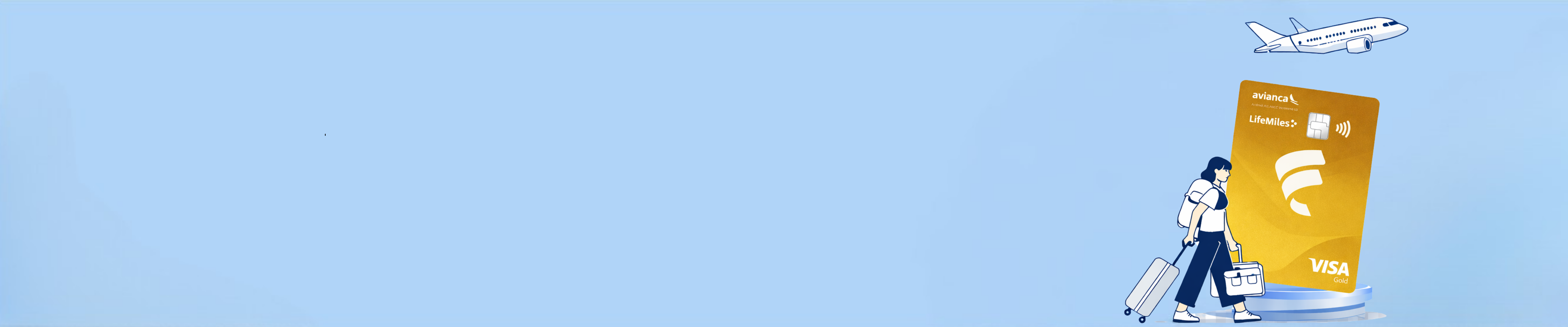 Imagen del banner Tarjeta LifeMiles Gold